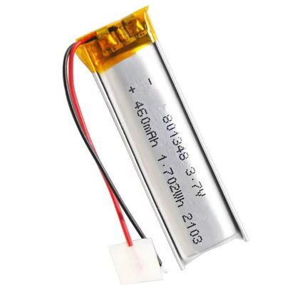 Εγκρίθηκε από την KC Λίπο μπαταρία 3.7V 460mah 801348 πολυμερή μπαταρία ιόντων λιθίου πολυμερή μπαταρία λιθίου