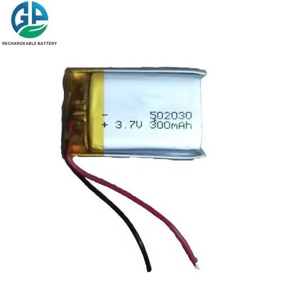 Η μπαταρία με υψηλό ρυθμό εκφόρτισης 300mAh 3.7V 30C Max60C KC Lipo μπαταρία 502030 250mAh 300mAh μπαταρίες ιόντων λιθάνθρακα