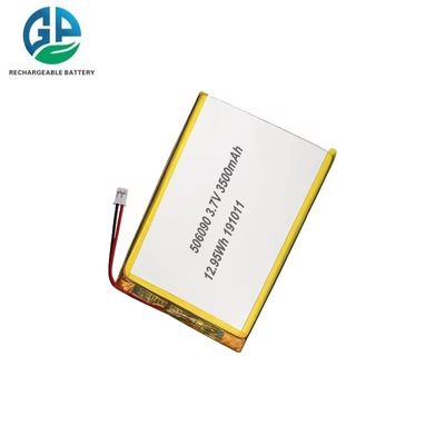 Βαθμός υψηλής έκπτωσης μπαταρία 3.7V 3500mah 30CMax60C επαναφορτιζόμενη μπαταρία πολυμερούς ιόντων λιθίου υψηλής χωρητικότητας 506090