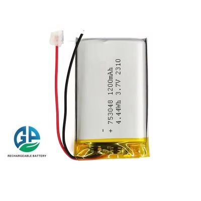 KC IEC62133 Εγκεκριμένο 3.7V 1200mAh Μπαταρία Πολυμερών Λιθίου Υψηλού Ρυθμού Εκφόρτισης 30C Max60C