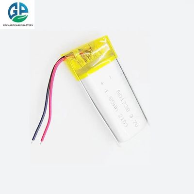 ΚΚ CB IEC62133 εγκεκριμένο επαναφορτιζόμενο 801738 3.7V 500mAh 1.85Wh μικρό πολυμερές