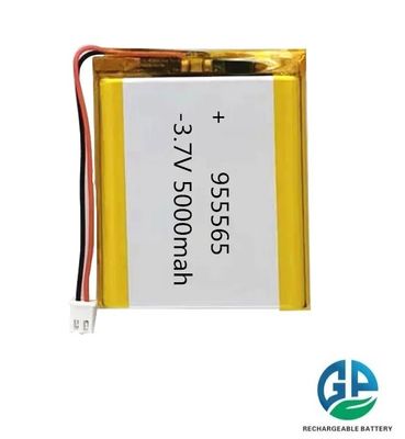 955565 Μοντέλο Χρόνος Υψηλού Κύκλου 5000mAh Μπαταρία Πολυμερών Λιθίου LiPo Επαναφορτιζόμενη Μπαταρία