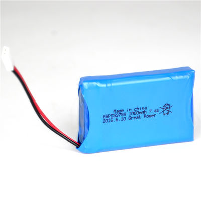 7.4V 1000mAh 503759 Λίπο μπαταρία Λιθίου Πολυμερές μπαταρία Pack για ιατρικές συσκευές