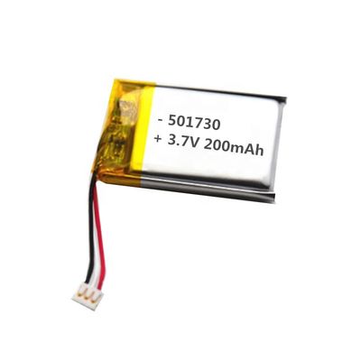 3.7V 200mAh 501730 μπαταρία πολυμερούς λιθίου για ηλεκτρονικά παιχνίδια και ψηφιακές συσκευές