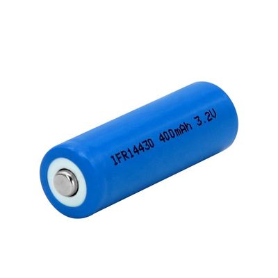 Μπαταρία LiFePO4 3.2V 400mAh με διάρκεια ζωής 2000 κύκλων και μέγεθος 14*43mm για ηλιακές εφαρμογές