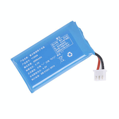 Πιστοποιημένο από την UL 3.7V 2000mAh Επαναφορτιζόμενη Μπαταρία LiPo για Φορητές Συσκευές