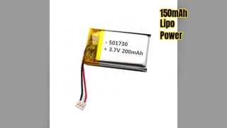 3,7V 150mAh Lipo Battery 402020 Πακέτο