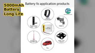 Μπαταρία 5000mAh 3,7V Li Polymer Μεγάλη διάρκεια ζωής