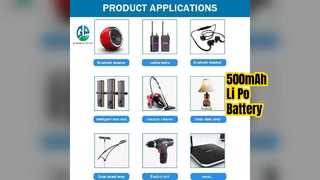 3,7V 500mAh Li Polymer Battery KC CE