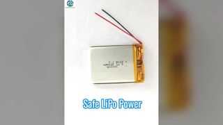 Μπαταρία 3,7V 250mAh LiPo UL CB KC Εγκεκριμένο